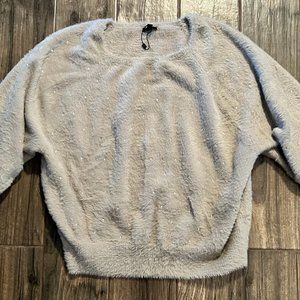 NWOT Express Grey Sparkle Sweater, XL